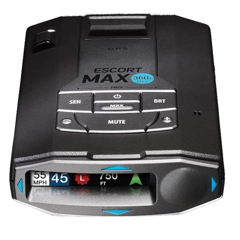 escort max 80|ESCORT MAX 360 MKII Radar Detector .